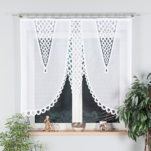 ERYKA Panel żakardowy gotowy, szerokość 160 x wysokość 120cm, kolor 001 biały 019371/PBL/001/160120/1 ERYKA Panel żakardowy gotowy, szerokość 160 x wysokość 120cm, kolor 001 biały 019371/PBL/001/160120/1