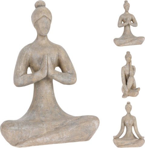 FIGURKA JOGA 20X12.5X29.5CM 3 RODZAJE FIGURKA JOGA 20X12.5X29.5CM 3 RODZAJE