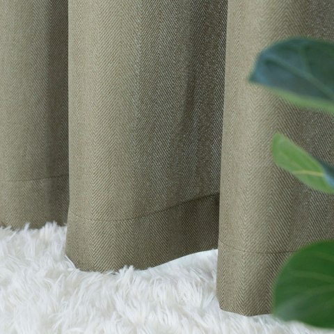 JODEŁKA Zasłona gotowa na taśmie, szerokość 140cm x wysokość 250cm, kolor 364 szarozielony 724330/ZGT/364/140250/1 JODEŁKA Zasłona gotowa na taśmie, szerokość 140cm x wysokość 250cm, kolor 364 szarozielony 724330/ZGT/364/140250/1