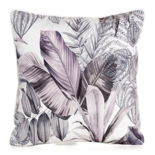Poszewka DAVOS 45x45cm fioletowo-szara