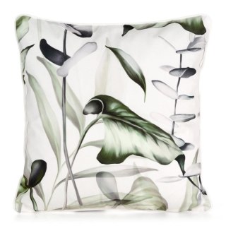 Poszewka ELLEN 45x45cm biały+oliwkowy