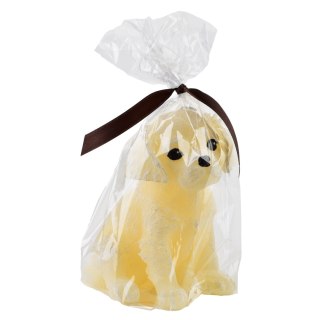 Świeca Figurka ANIMALS PIES SPANIEL 11x14cm kremowa parafinowa