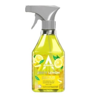 ASTONISH Antybakteryjny płyn do mycia wszystkich powierzchni w domu o zapachu cytrynowym 550ml