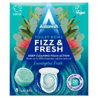 ASTONISH Tabletki do czyszczenia toalety 8szt Eucalyptus Fresh 8x25g