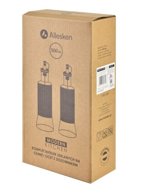 MODERN KITCHEN Komplet do oliwy i octu 300ml 6,5xh24cm