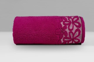 Ręcznik Bella 70x140 fuksja 450 g/m2 frotte Greno