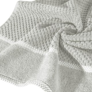 Ręcznik Caleb 50x90 srebrny 540g/m2 Eurofirany