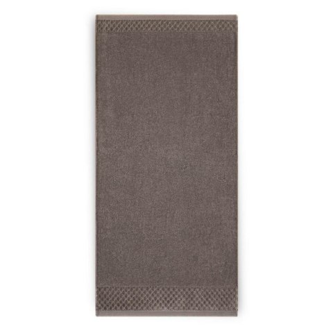 Ręcznik Carlo AG 50x100 brązowy taupe 8549/587 500g/m2