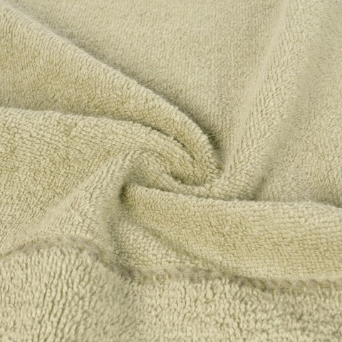 Ręcznik Mari 50x90 beżowy z welurową bordiurą 500g/m2 Eurofirany Ręcznik Mari 50x90 beżowy z welurową bordiurą 500g/m2 Eurofirany