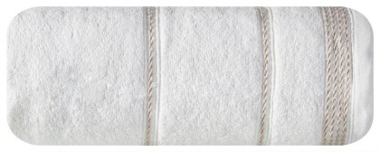 Ręcznik Mira 30x50 cm kremowy, frotte 500 g/m2