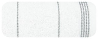 Ręcznik Mira 50x90 biały 01 frotte 500 g/m2 Eurofirany