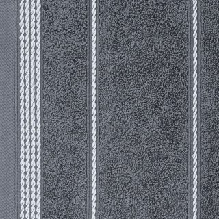 Ręcznik Mira 50x90 grafitowy 07 frotte 500 g/m2 Eurofirany