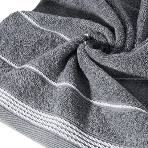 Ręcznik Mira 50x90 grafitowy 07 frotte 500 g/m2 Eurofirany Ręcznik Mira 50x90 grafitowy 07 frotte 500 g/m2 Eurofirany