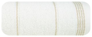 Ręcznik Mira 50x90 kremowy 02 frotte 500 g/m2 Eurofirany