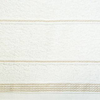 Ręcznik Mira 50x90 kremowy 02 frotte 500 g/m2 Eurofirany