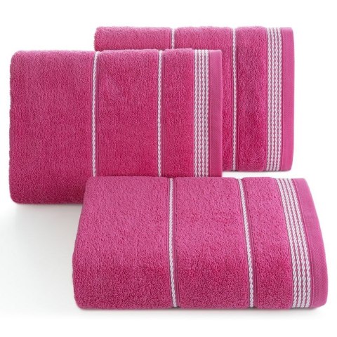 Ręcznik Mira 50x90 różowy 14 frotte 500 g/m2 Eurofirany
