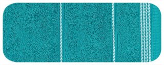 Ręcznik Mira 50x90 turkusowy 08 frotte 500 g/m2 Eurofirany