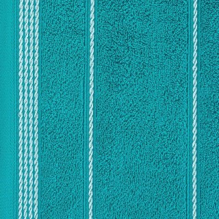 Ręcznik Mira 50x90 turkusowy 08 frotte 500 g/m2 Eurofirany