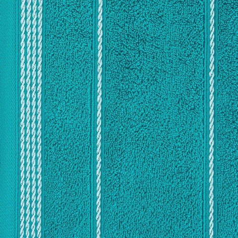 Ręcznik Mira 50x90 turkusowy 08 frotte 500 g/m2 Eurofirany