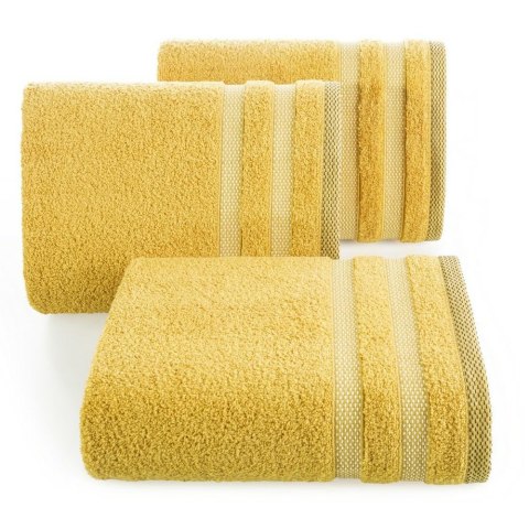 Ręcznik Riki 70x140 musztardowy 11 400g/m2 Eurofirany