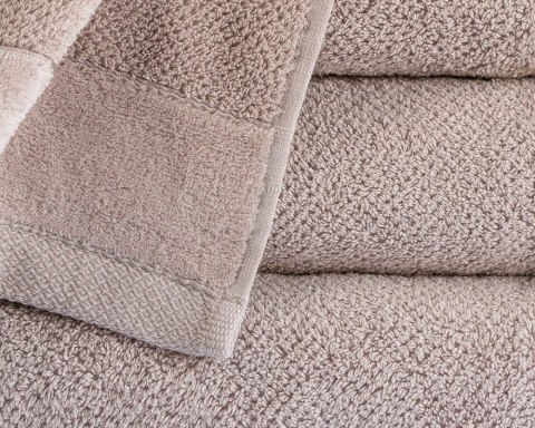 Ręcznik Vito 70x140 beżowy perłowy frotte bawełniany 550g/m2 Ręcznik Vito 70x140 beżowy perłowy frotte bawełniany 550g/m2