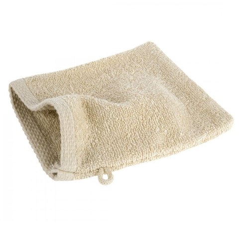 Rękawica myjka kąpielowa frotte bawełniana 400 g/m2 - beżowa - Mono Rękawica myjka kąpielowa frotte bawełniana 400 g/m2 - beżowa - Mono