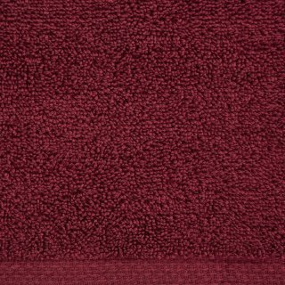 Rękawica myjka kąpielowa frotte bawełniana 400 g/m2 - bordowa - Mono