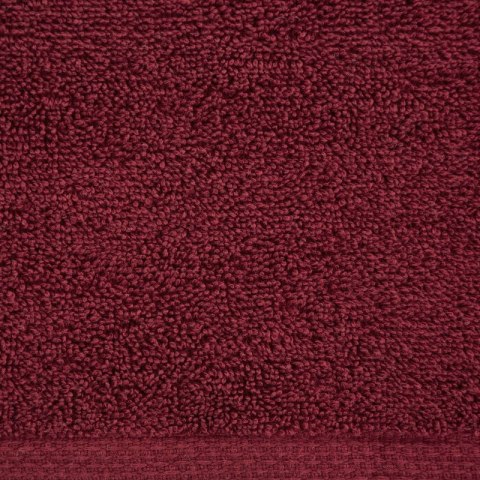 Rękawica myjka kąpielowa frotte bawełniana 400 g/m2 - bordowa - Mono Rękawica myjka kąpielowa frotte bawełniana 400 g/m2 - bordowa - Mono