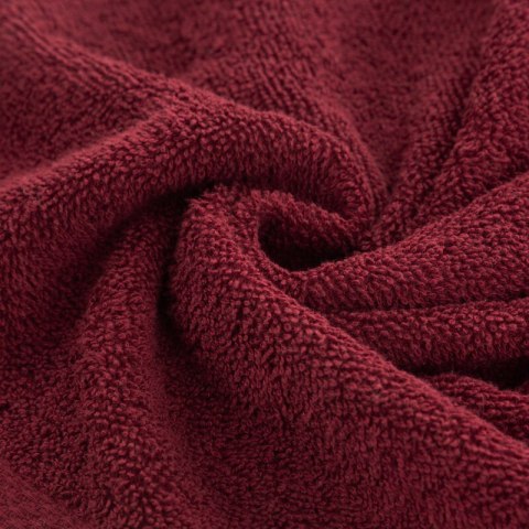 Rękawica myjka kąpielowa frotte bawełniana 400 g/m2 - bordowa - Mono Rękawica myjka kąpielowa frotte bawełniana 400 g/m2 - bordowa - Mono