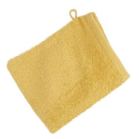 Rękawica myjka kąpielowa frotte bawełniana 400 g/m2 - musztardowa - Mono Rękawica myjka kąpielowa frotte bawełniana 400 g/m2 - musztardowa - Mono