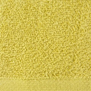Rękawica myjka kąpielowa frotte bawełniana 400 g/m2 - musztardowa - Mono