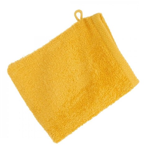 Rękawica myjka kąpielowa frotte bawełniana 400 g/m2 - musztardowa - Mono Rękawica myjka kąpielowa frotte bawełniana 400 g/m2 - musztardowa - Mono