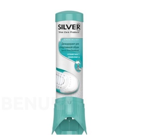SILVER Dezodorant do obuwia sportowego 100ml zapach morski SILVER Dezodorant do obuwia sportowego 100ml zapach morski