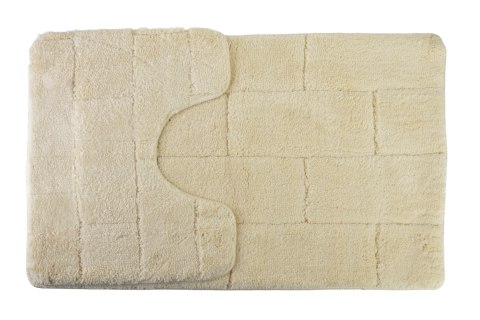 ZAC Komplet 2 Dywaników Łazienkowych 50x37/50x80cm kremowy ZAC Komplet 2 Dywaników Łazienkowych 50x37/50x80cm kremowy