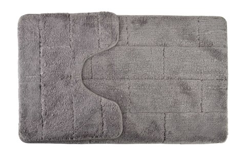 ZAC Komplet 2 Dywaników Łazienkowych 50x37/50x80cm szary ZAC Komplet 2 Dywaników Łazienkowych 50x37/50x80cm szary