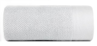 Ręcznik 30x50 Riso srebrny z efektem ryżowym frotte 550 g/m2 Eurofirany