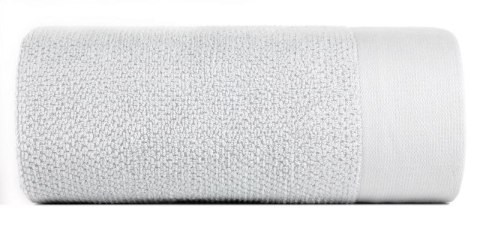 Ręcznik 50x90 Riso srebrny z efektem ryżowym frotte 550 g/m2 Eurofirany
