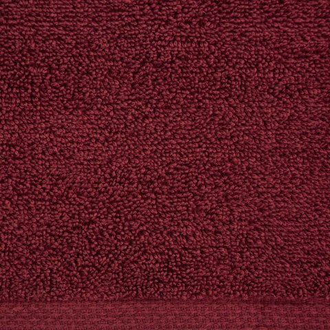 Ręcznik Gładki 1 30x50 bordowy 400g/m2 frotte Eurofirany Ręcznik Gładki 1 30x50 bordowy 400g/m2 frotte Eurofirany