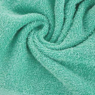 Ręcznik Gładki 1 30x50 miętowy ciemny 400g/m2 frotte Eurofirany