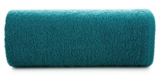 Ręcznik Gładki 1 50x90 turkusowy ciemny 400g/m2 frotte Eurofirany