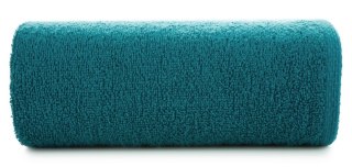 Ręcznik Gładki 1 50x90 turkusowy ciemny 400g/m2 frotte Eurofirany