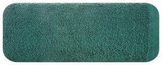 Ręcznik Gładki 1 50x90 zielony ciemny 400g/m2 frotte Eurofirany