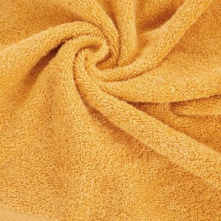 Ręcznik Gładki 2 50x90 musztardowy 33 500g/m2 Eurofirany