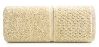 Ręcznik Ibiza 30x50 beżowy 550g/m2 frotte Eurofirany