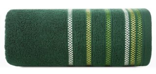 Ręcznik Livia 3 70x140 zielony ciemny 460g/m2 frotte Eurofirany