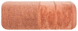 Ręcznik Mari 50x90 ceglasty 500g/m2 frotte Eurofirany