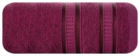 Ręcznik Mila 50x90 amarantowy bambusowy frotta 500g/m2 Eurofirany