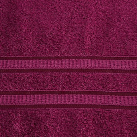 Ręcznik Mila 50x90 amarantowy bambusowy frotta 500g/m2 Eurofirany
