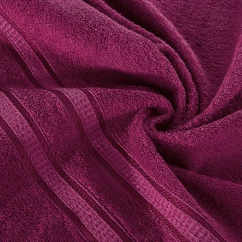 Ręcznik Mila 50x90 amarantowy bambusowy frotta 500g/m2 Eurofirany