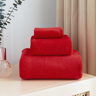Ręcznik szybkoschnący 70x140 Active czerwony z mikrofibry 380g/m2